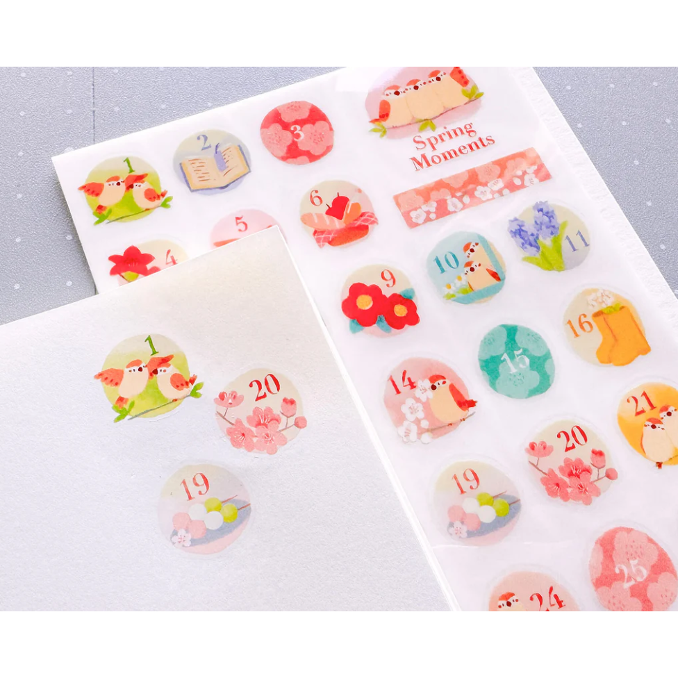【後6款】Inksundae 轉印貼紙「慵懶貓咪生活/可愛貓咪生活/四季日子系列」【立夏手帳生活】-細節圖4