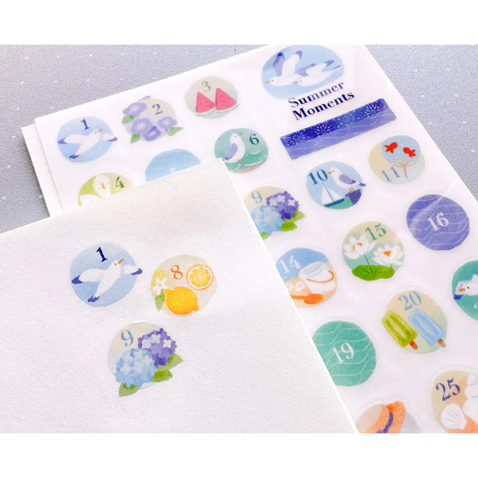 【後6款】Inksundae 轉印貼紙「慵懶貓咪生活/可愛貓咪生活/四季日子系列」【立夏手帳生活】-細節圖5