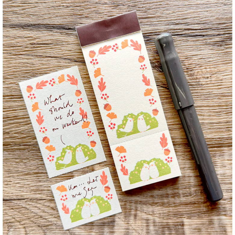 【6款】Inksundae 便簽本「繡球花園/櫻花花園/山茶花園/金色宇宙/芳香書房/甜蜜森林」【立夏手帳生活】-細節圖9