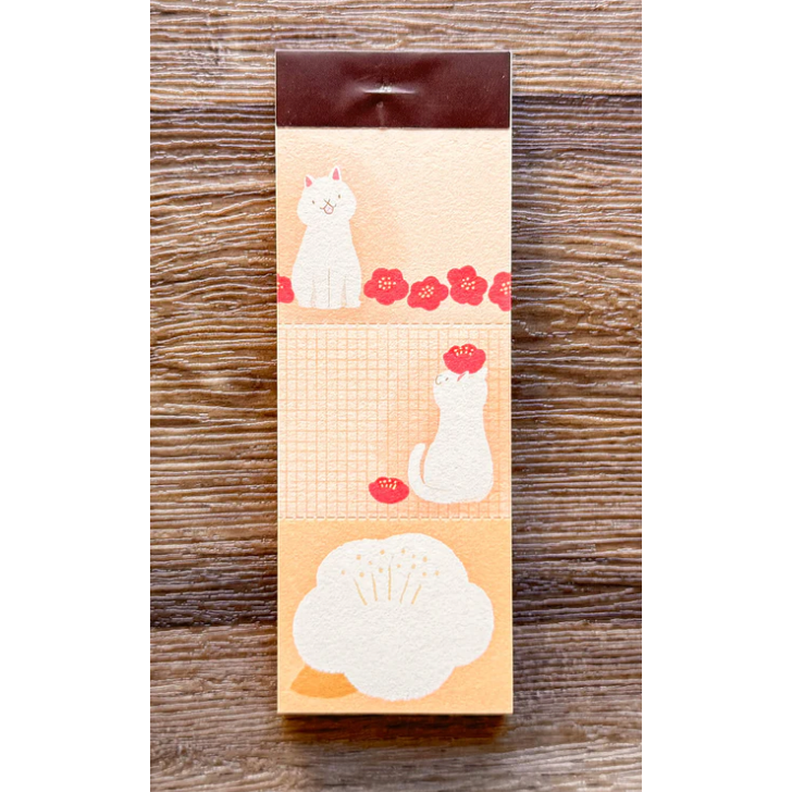 【6款】Inksundae 便簽本「繡球花園/櫻花花園/山茶花園/金色宇宙/芳香書房/甜蜜森林」【立夏手帳生活】-規格圖9