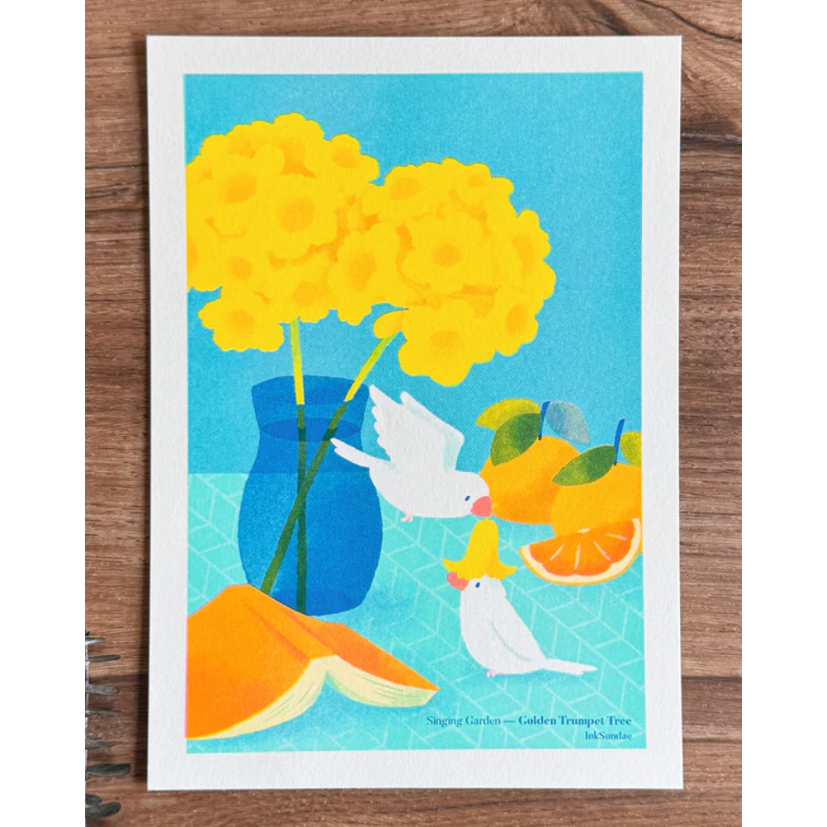 【11款】Inksundae A5迷你海報 不含相框【立夏手帳生活】-細節圖8