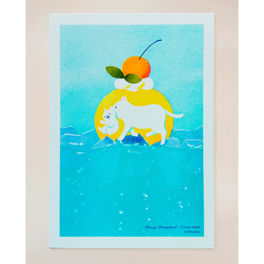 【11款】Inksundae A5迷你海報 不含相框【立夏手帳生活】-規格圖11