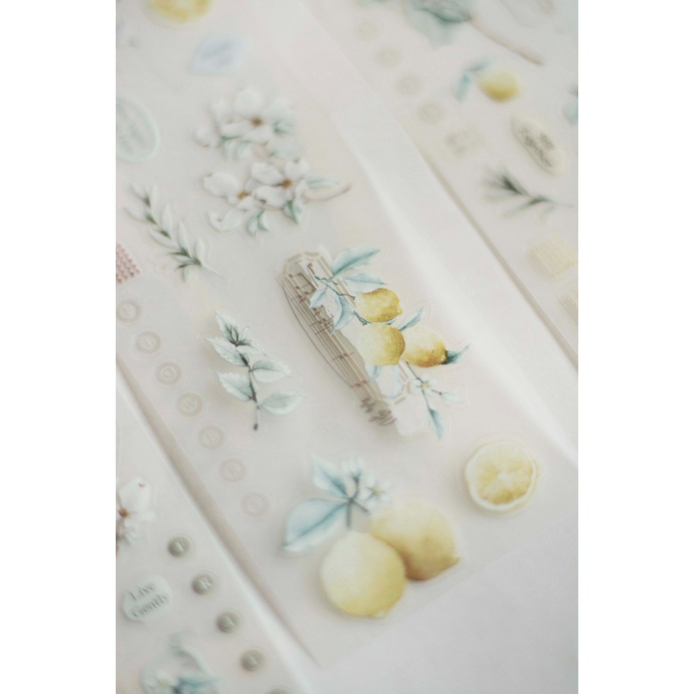 樂意loidesign 黃光的旅行Journey in Golden Light 5cm割型霧面PET膠帶-細節圖3