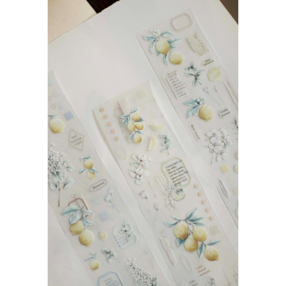 樂意loidesign 黃光的旅行Journey in Golden Light 5cm割型霧面PET膠帶-細節圖5