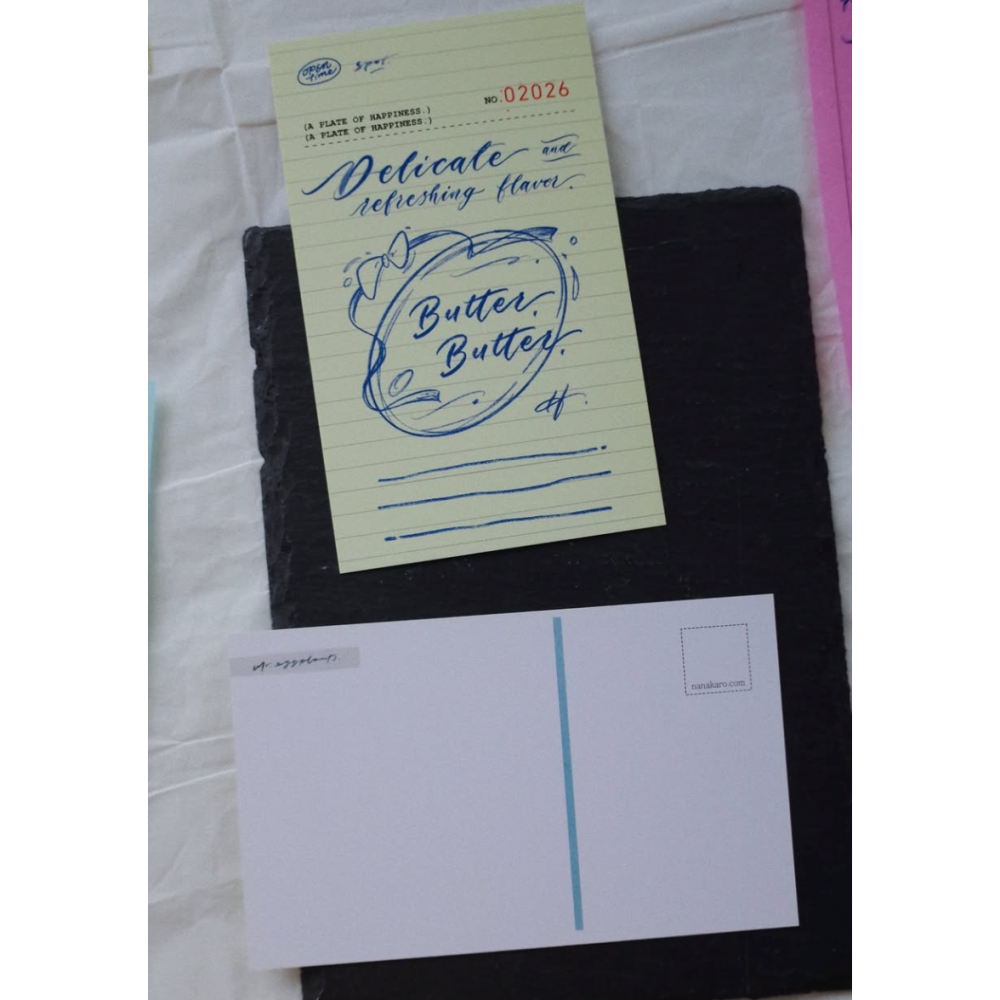 茄子先生 三色綜合 三聯單式便條紙包【立夏手帳生活】-細節圖5