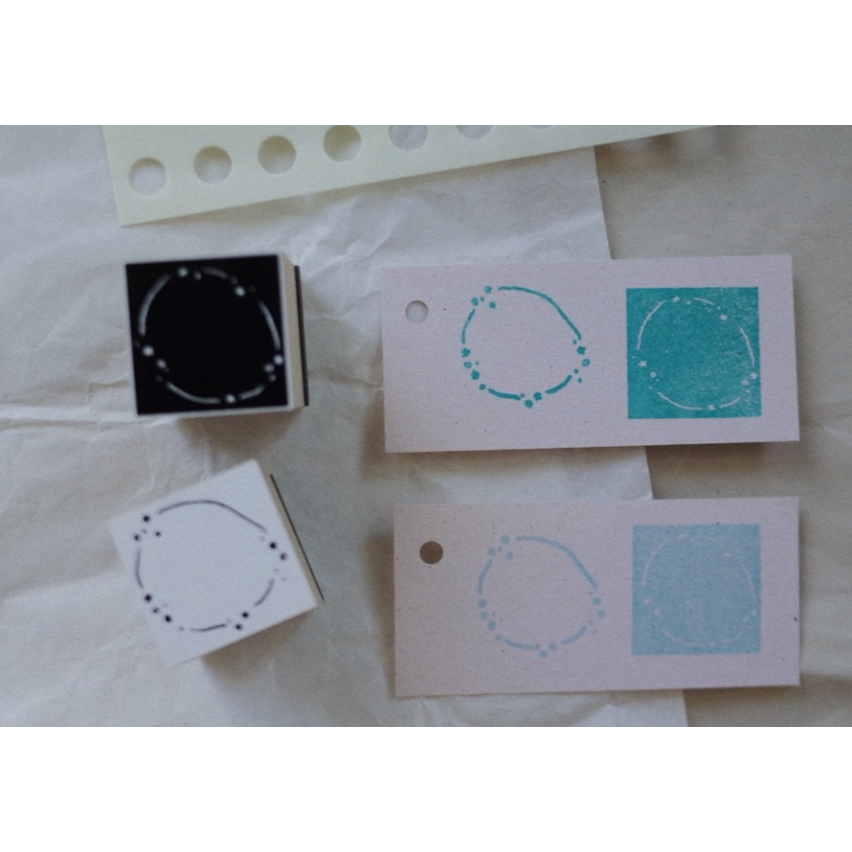 【紙博6款】茄子先生「Her Kitty/閃亮的泡泡系列」單顆小印章 木頭橡皮章【立夏手帳生活】-細節圖10