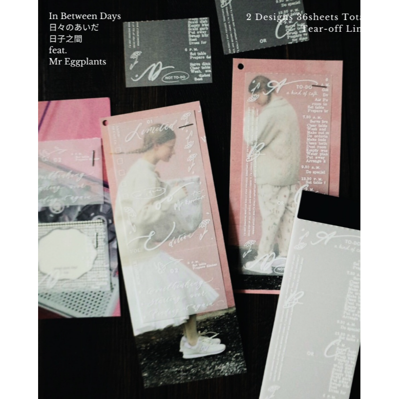 【3款】什物a kind of cafe 『小小小事/隨行報刊/日子之間』描圖紙便箋本 便簽本【立夏手帳生活】-細節圖3