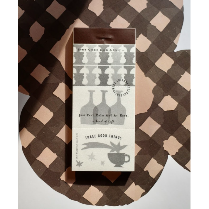 【畫博/東京紙博】什物a kind of cafe 柔和篇章 - Soft Chapter便簽本【立夏手帳生活】-細節圖3