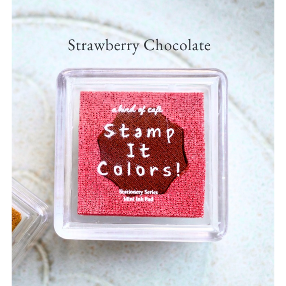 【畫博/東京紙博】什物a kind of cafe訂製印台 Chocolate series 9款【立夏手帳生活】-規格圖11