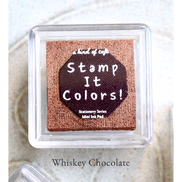 【畫博/東京紙博】什物a kind of cafe訂製印台 Chocolate series 9款【立夏手帳生活】-規格圖11