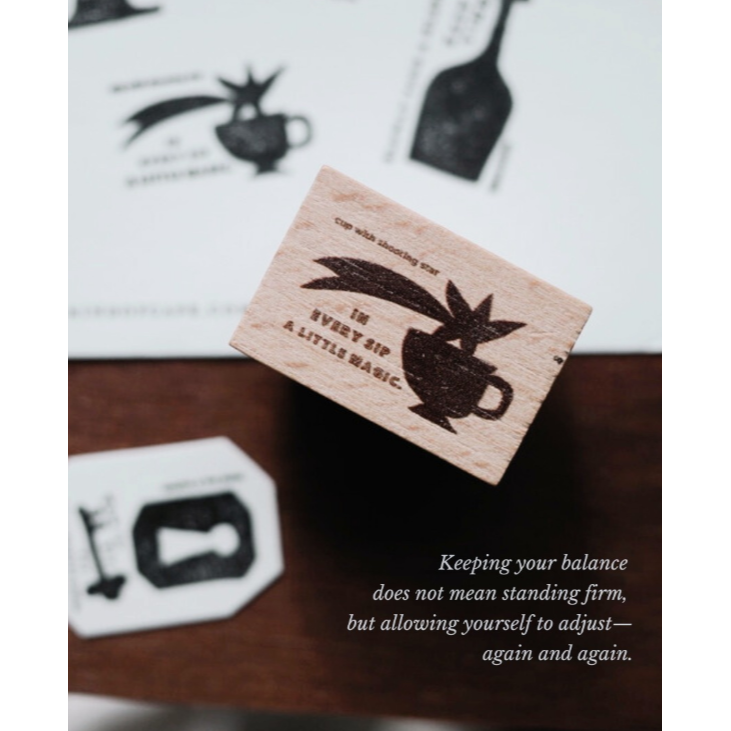 什物a kind of cafe「 Little Things Along the Way」印章【立夏手帳生活】-細節圖6