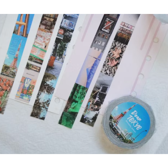 莫非是芝麻球『Dear Tokyo』 和紙膠帶 【立夏手帳生活】-細節圖4