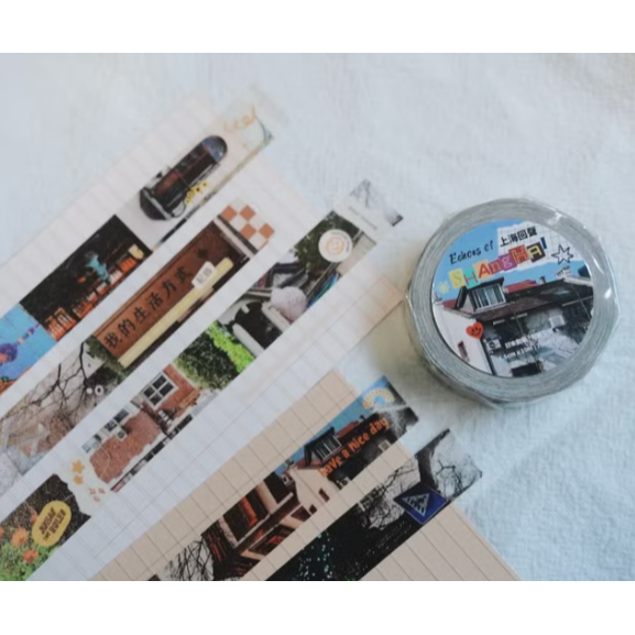 莫非是芝麻球『上海回聲』和紙膠帶【立夏手帳生活】-細節圖3