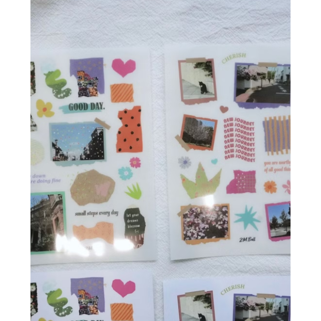 莫非是芝麻球『彩色回憶』轉印貼紙【立夏手帳生活】-細節圖4