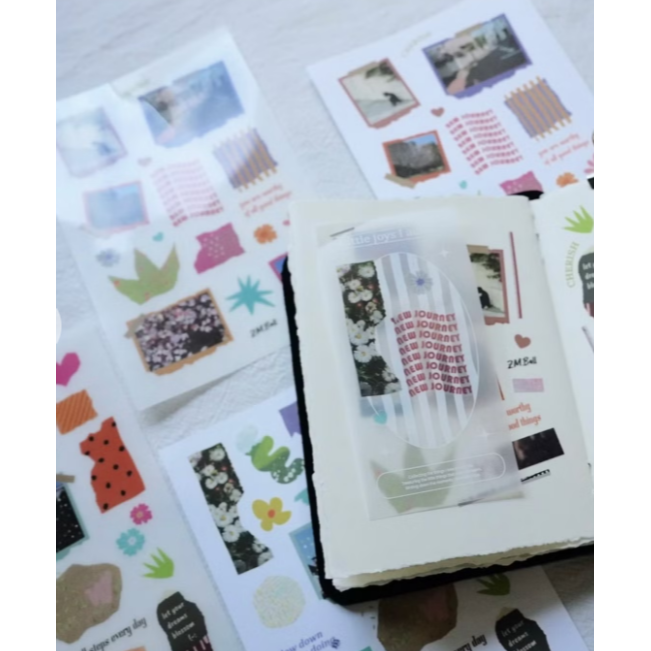 莫非是芝麻球『彩色回憶』轉印貼紙【立夏手帳生活】-細節圖5