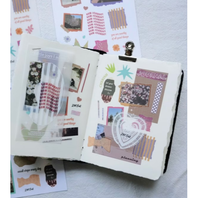 莫非是芝麻球『彩色回憶』轉印貼紙【立夏手帳生活】-細節圖6