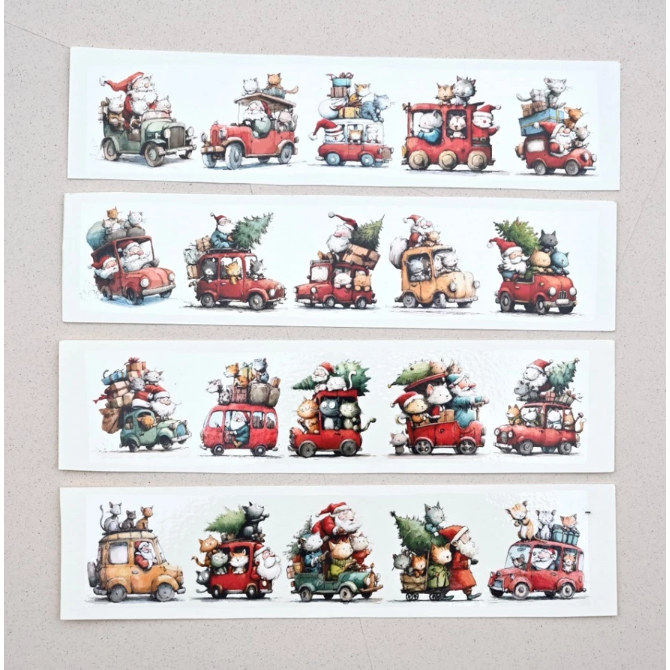 Neverland 森年文創 - 聖誕快遞 亮面PET【立夏手帳生活】-細節圖2