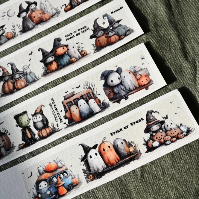 Neverland 森年文創 - Trick or treat 2.0 亮面PET【立夏手帳生活】-細節圖4