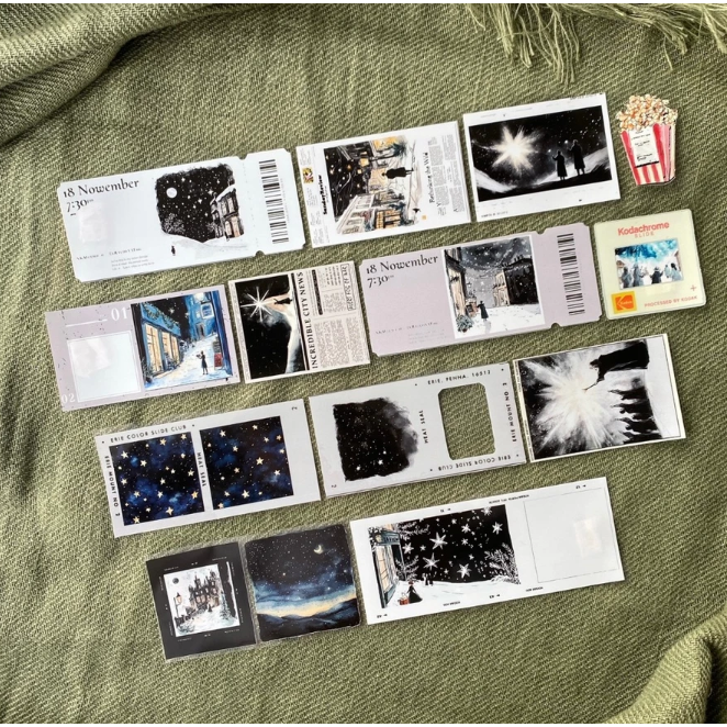 Neverland 森年文創 - 魔法星星 亮面PET【立夏手帳生活】-細節圖2