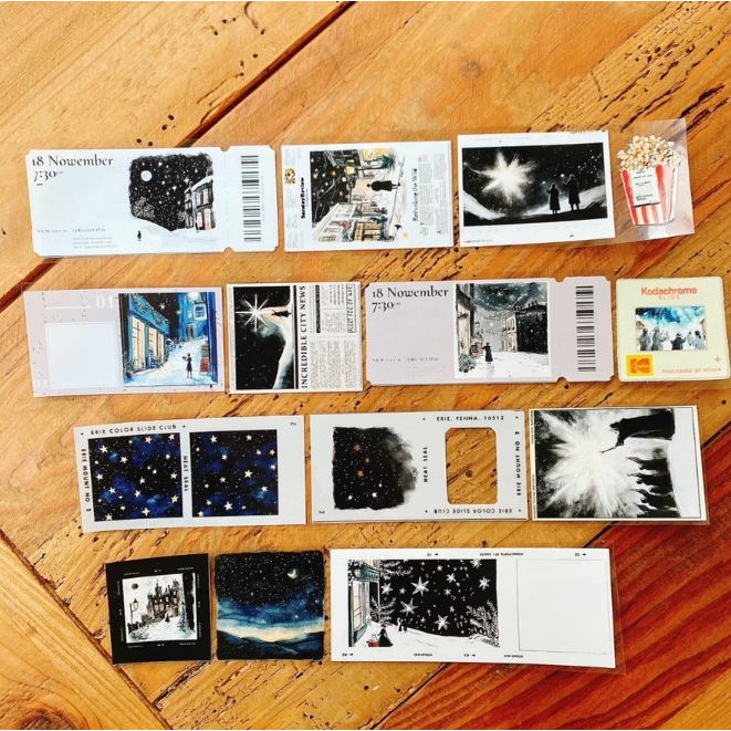 Neverland 森年文創 - 魔法星星 亮面PET【立夏手帳生活】-細節圖3