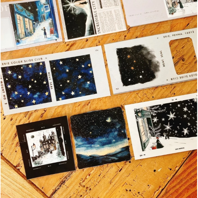 Neverland 森年文創 - 魔法星星 亮面PET【立夏手帳生活】-細節圖4