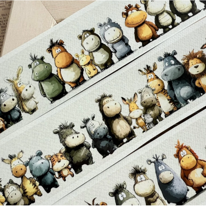 Neverland 森年文創 - 森林點點名 / 森林放暑假 亮面PET【立夏手帳生活】-細節圖4