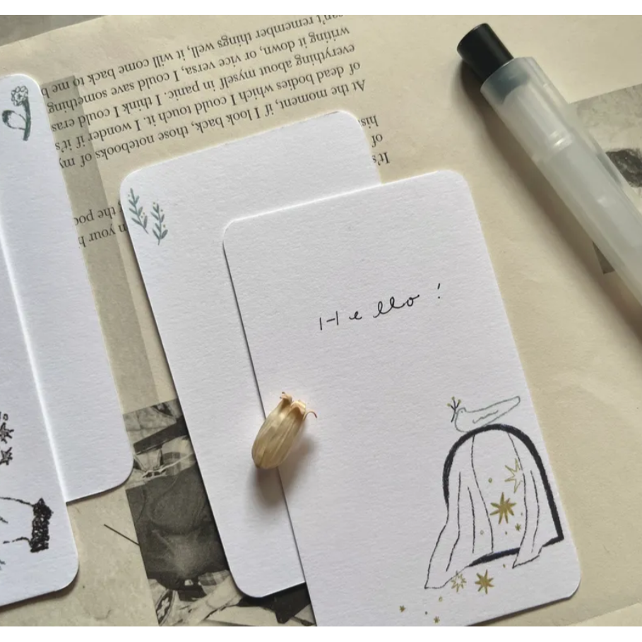 森酪梨Avocado mori 關於這些星星 about these stars - 留言小卡【立夏手帳生活】-細節圖5