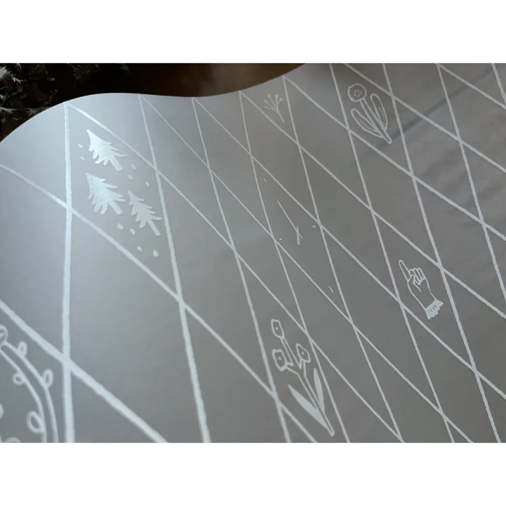 森酪梨Avocado mori 線與框的模樣 - 包裝紙【立夏手帳生活】-細節圖3