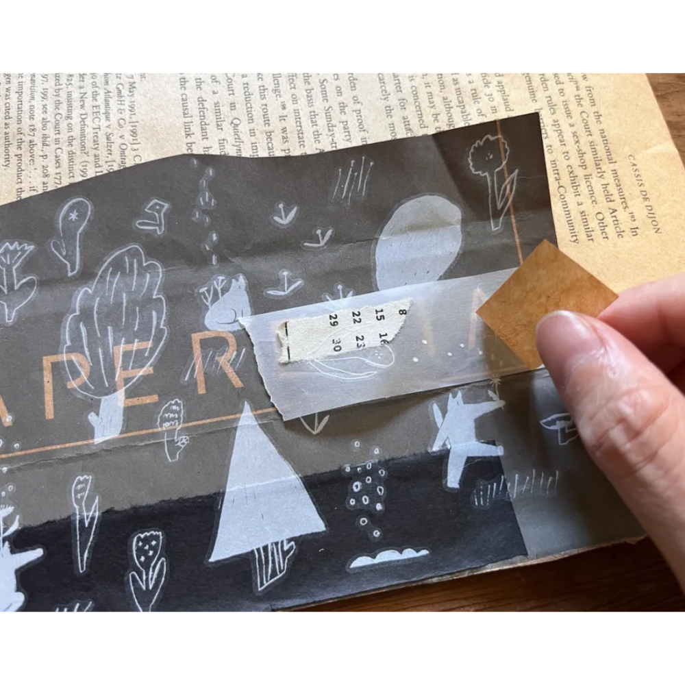 森酪梨Avocado mori 散策小徑 Strolling Path - 轉印貼紙【立夏手帳生活】-細節圖5