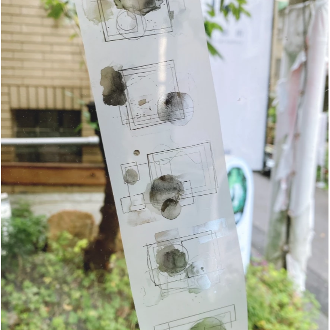 Neverland 森年文創 - 燻粉微風 亮面PET/ 水墨雲煙 霧面PET膠帶【立夏手帳生活】-細節圖8