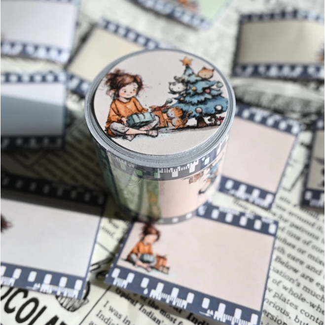 Neverland 森年文創 - 耶誕膠卷 / 小小冒險 撕線標籤卷【立夏手帳生活】-細節圖3