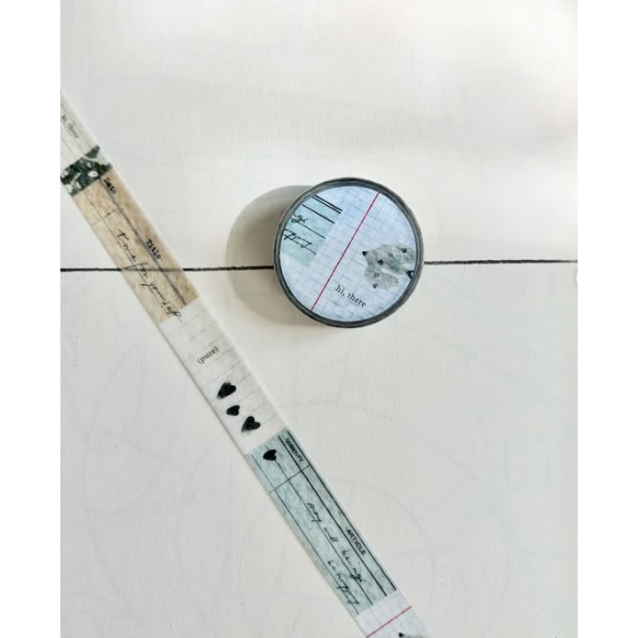 Pion『 love & green 』2款和紙膠帶【立夏手帳生活】-細節圖3