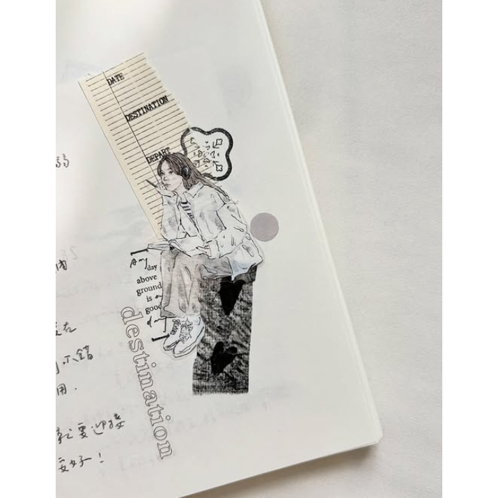 Pion『 love & green 』2款和紙膠帶【立夏手帳生活】-細節圖4