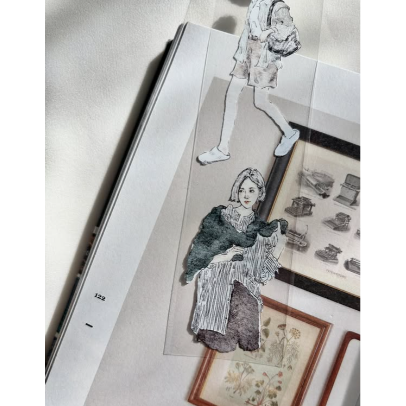 Pion 『  慢慢 slow days 』亮面PET 紙膠帶【立夏手帳生活】-細節圖3