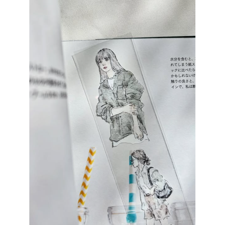 Pion 『  慢慢 slow days 』亮面PET 紙膠帶【立夏手帳生活】-細節圖5