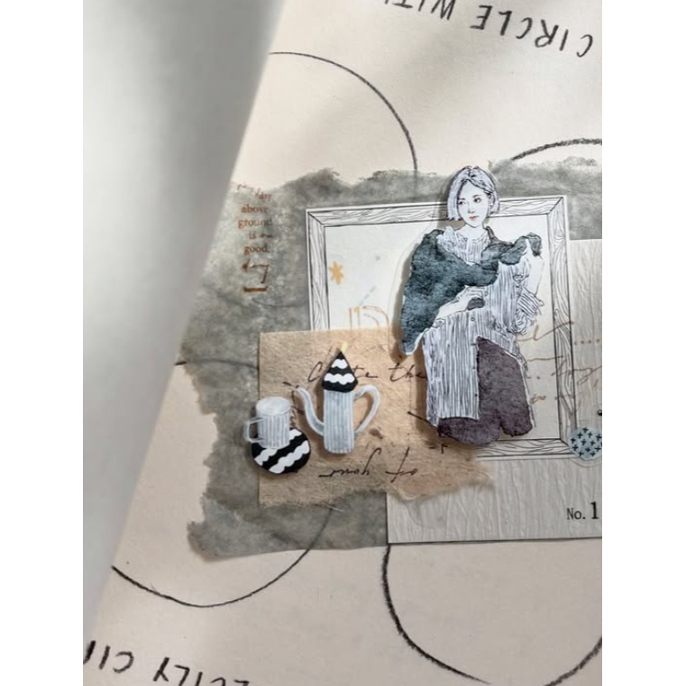 Pion 『  慢慢 slow days 』亮面PET 紙膠帶【立夏手帳生活】-細節圖7