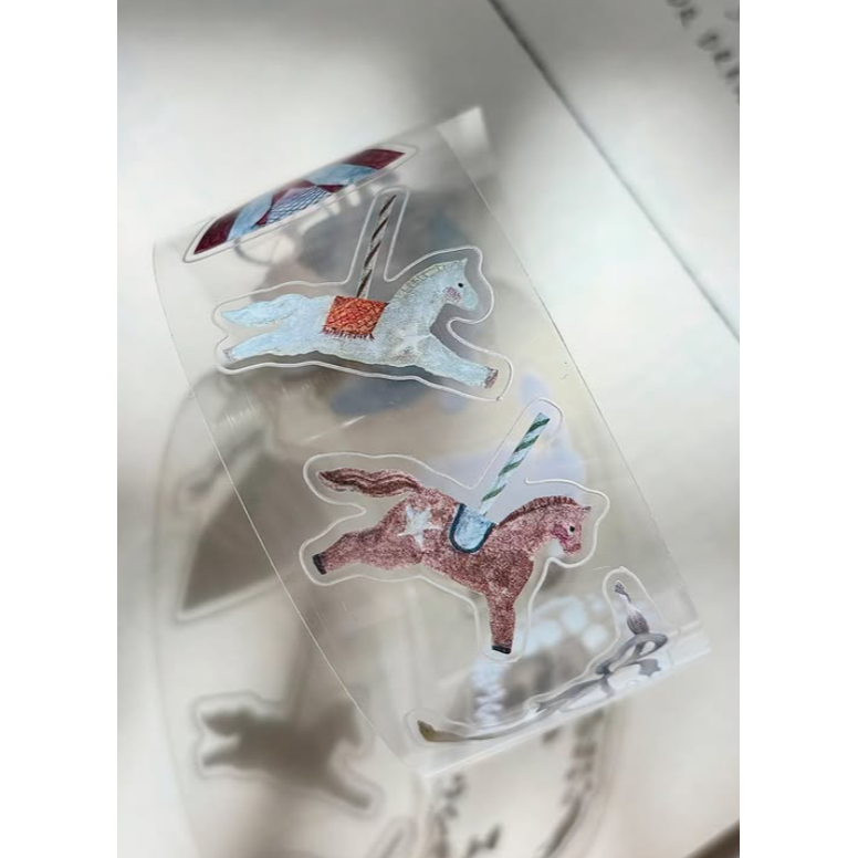 Pion 『  魔境 / magic  』割型亮面PET 紙膠帶【立夏手帳生活】-細節圖5