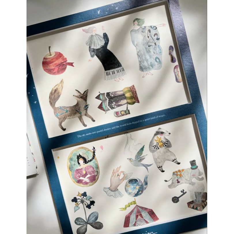 Pion 『  魔境 / magic  』割型亮面PET 紙膠帶【立夏手帳生活】-細節圖9