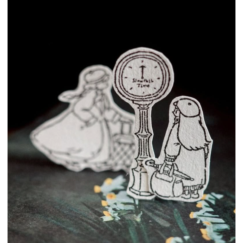 【4款】山泥泥 yamadoro「for the journey系列」橡皮木頭印章【立夏手帳生活】-細節圖5