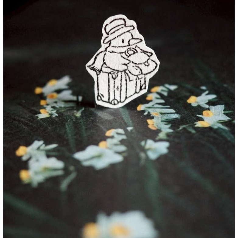 【4款】山泥泥 yamadoro「for the journey系列」橡皮木頭印章【立夏手帳生活】-細節圖6