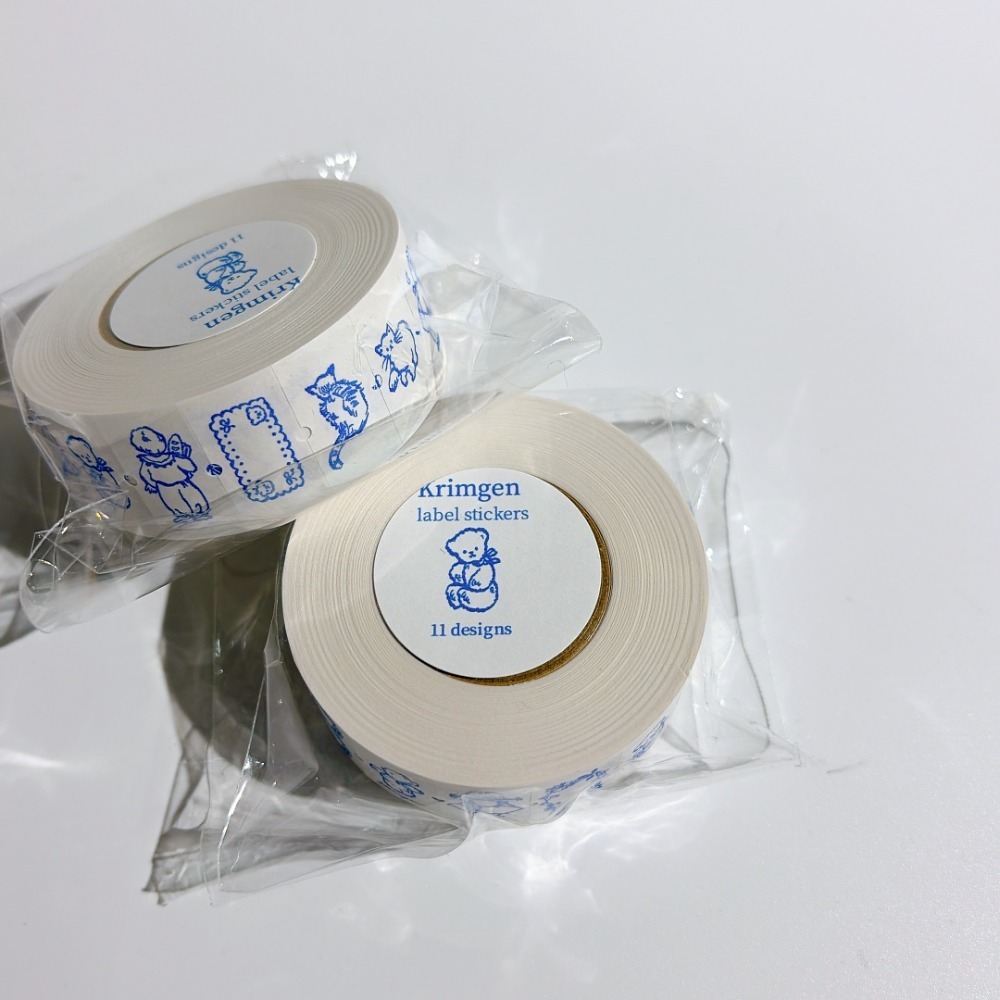 Krimgen標籤貼紙卷