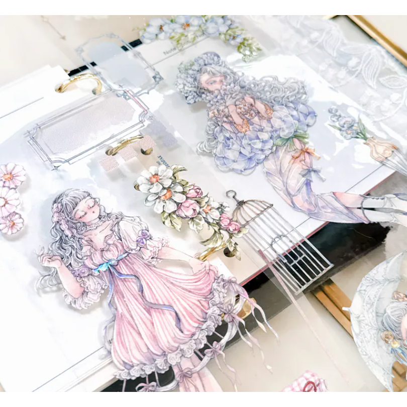 『紙膠帶分裝』Pei Pei Studio 所有款式大集合 循環 分裝 PET膠帶 拼貼【立夏手帳生活】-細節圖4