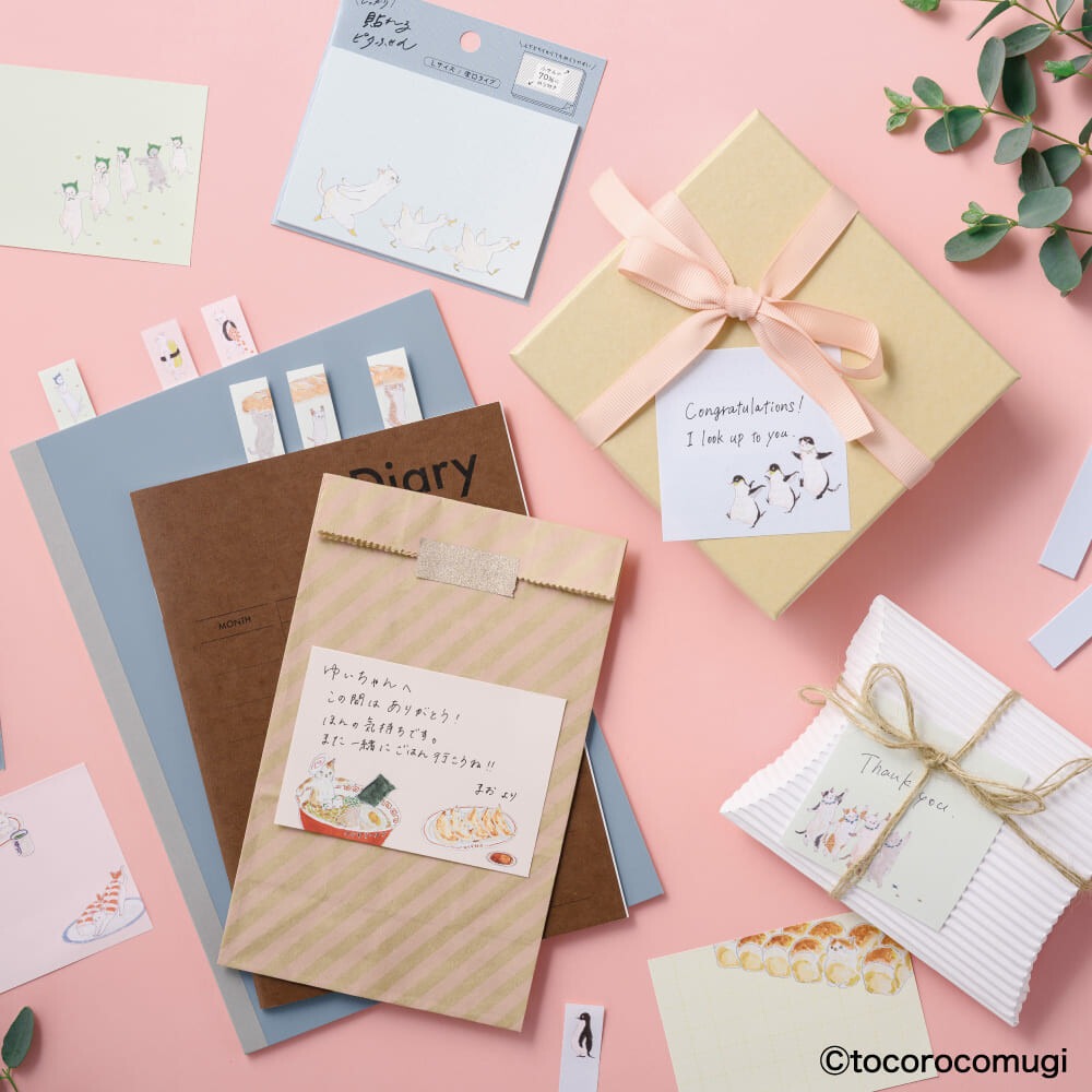 【加厚L尺寸3款】Tocorocomugi 待辦付簽本 自帶黏性便簽紙【立夏手帳生活】-細節圖8