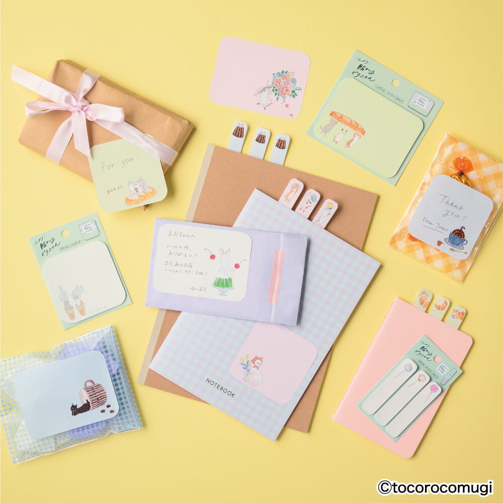 【最新4款/M尺寸】Tocorocomugi 待辦付簽本 自帶黏性便簽紙【立夏手帳生活】-細節圖9