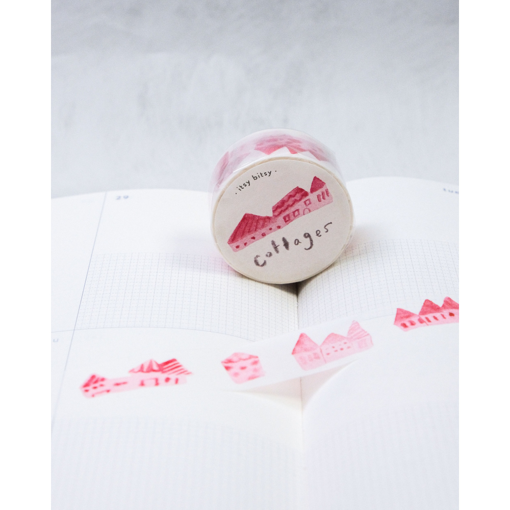 【5款】dodolulu『itsy bitsy系列』1.5cm&2.0cm和紙膠帶 【立夏手帳生活】-細節圖7