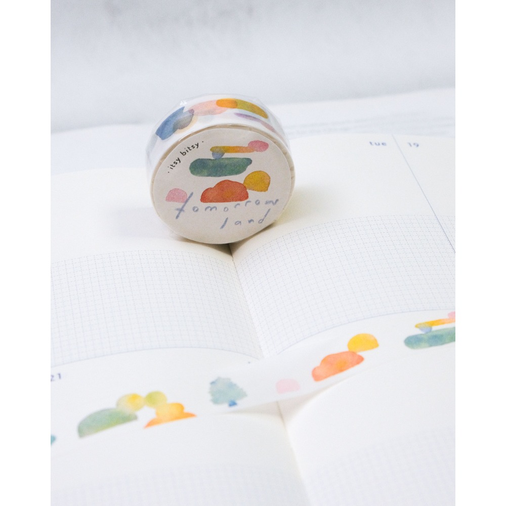 【5款】dodolulu『itsy bitsy系列』1.5cm&2.0cm和紙膠帶 【立夏手帳生活】-規格圖9