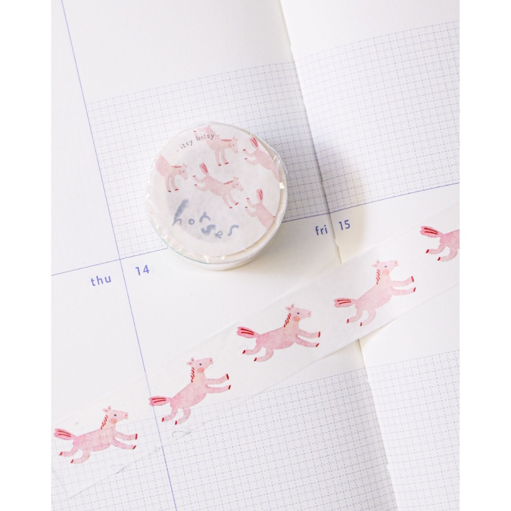 【5款】dodolulu『itsy bitsy系列』1.5cm&2.0cm和紙膠帶 【立夏手帳生活】-規格圖9
