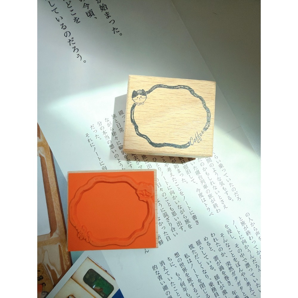 立夏原創 夜暮咖啡屋系列櫸木印章 共四款 【立夏手帳生活】-規格圖5
