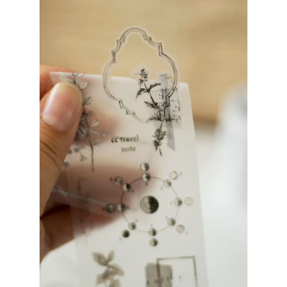 樂意loidesign 拾光採集Collected Moments 5cm割型霧面PET膠帶 【立夏手帳生活】-細節圖6