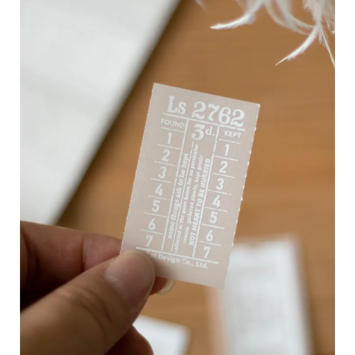 【2款】樂意loidesign『票券採集/文具處方箋』描圖紙便箋本 便簽本【立夏手帳生活】-細節圖5